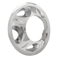 Coast To Coast 17-Inch 8-Lug Wheel Simulator, Chrome Plated, ABS, Set of 2, Front