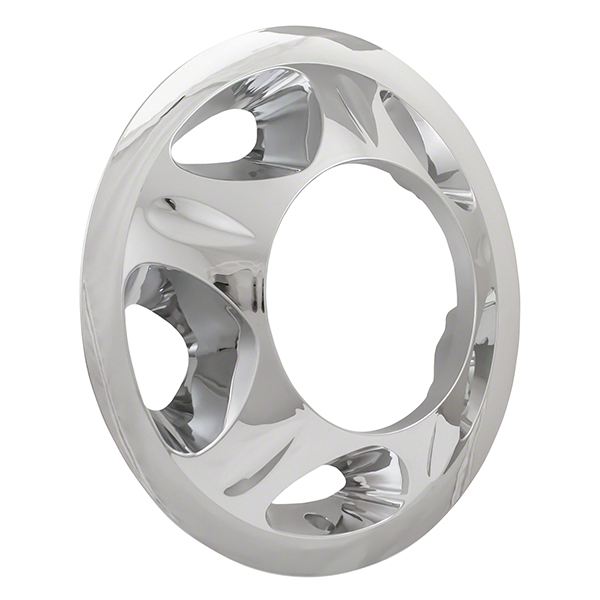 Coast To Coast 17-Inch 8-Lug Wheel Simulator, Chrome Plated, ABS, Set of 2, Front