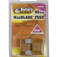 WirthCo Battery Doctor Orange Blade 40 Amp Maxi Fuse, Pack of 2