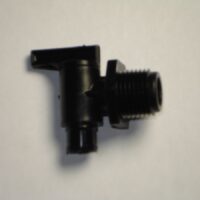 Petersen Molding Fresh Water Tank Drain Valve, 1/2 Inch, Male Thread