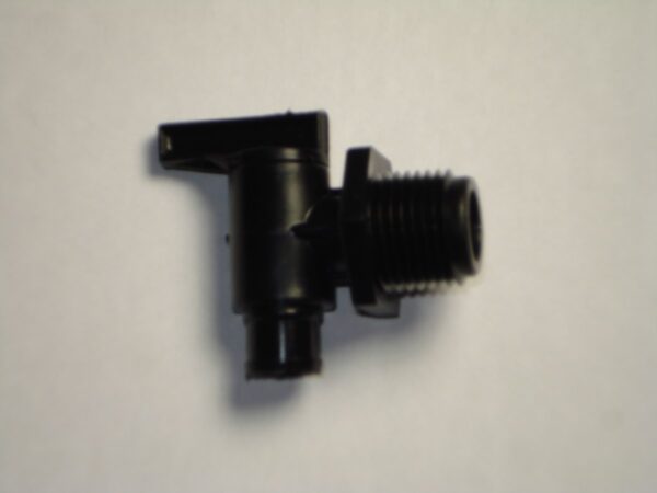 Petersen Molding Fresh Water Tank Drain Valve, 1/2 Inch, Male Thread