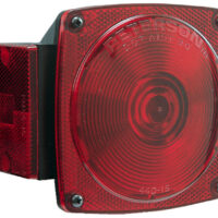 Peterson Square Trailer Tail Light, Red