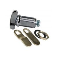JR Products Thumb Latch, Keyless Entry, Silver