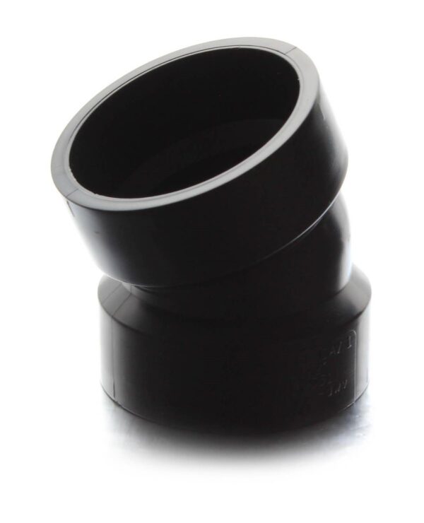 LaSalle Bristol 22.5-Degree Elbow, 1-1/2 Inch, Black