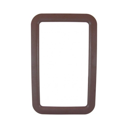 Valterra Exterior Entry Door Window Frame, Brown, 24-3/4 Inch x 15-3/4 Inch