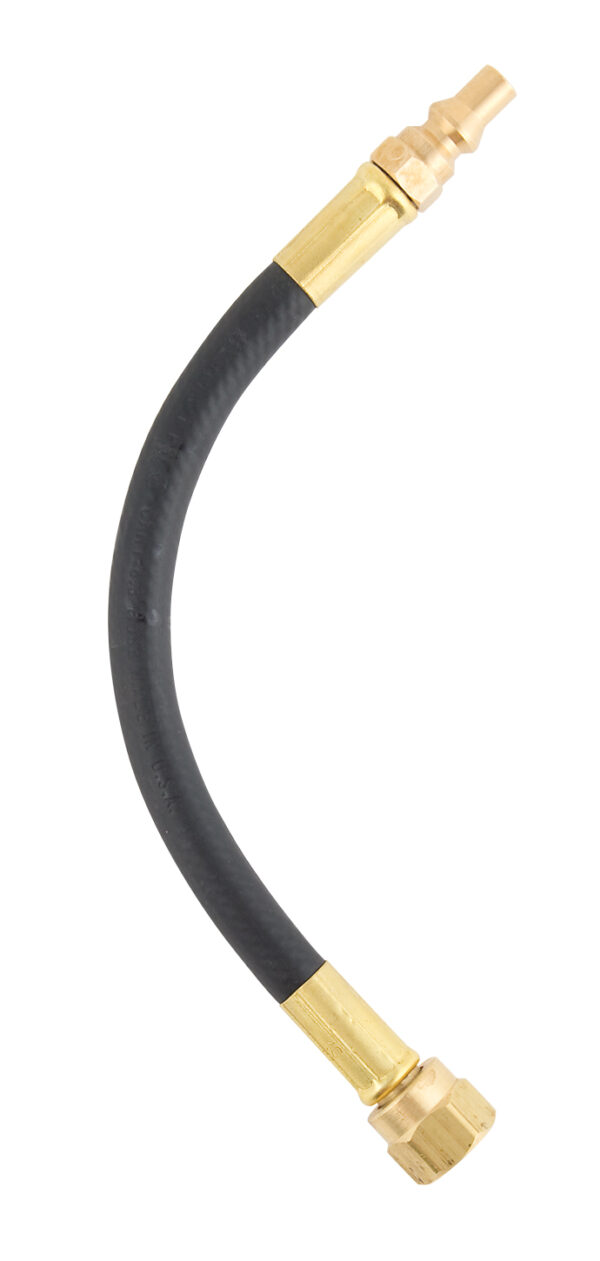 Marshall Excelsior Propane Hose, 9 Inch, 3/8 Inch, 350 PSI, Quick-Disconnect