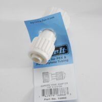 Elkhart Supply 1/2 Inch to 3/4 Inch Fresh Water Coupling, Female Threads, White