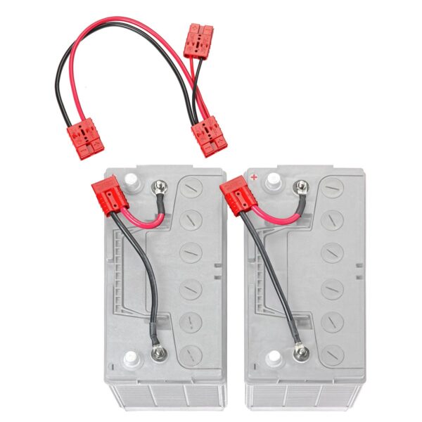 Connect-Ease 12V Parallel Battery Harness, 6 AWG/8 AWG