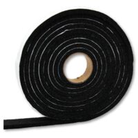 AP Products Weather Stripping, Black, 1/4 Inch × 3/8 Inch, 50 Feet