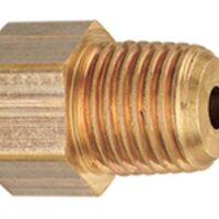 MB Sturgis Propane Adapter, 1/4" Inverted Flare to 1/4" Male Threads