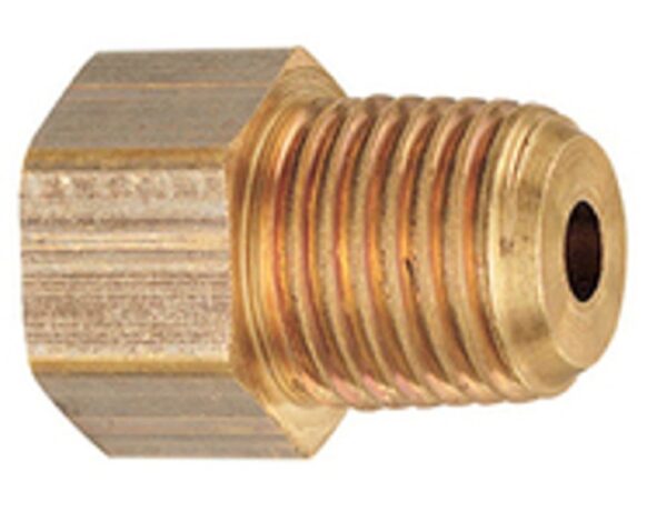 MB Sturgis Propane Adapter, 1/4" Inverted Flare to 1/4" Male Threads