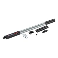 Lippert Screen Door Push Bar, 26–30", Black/Silver