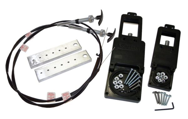 Valterra Sewer Waste Valve, Black Water, Cable Actuated, 6 Foot