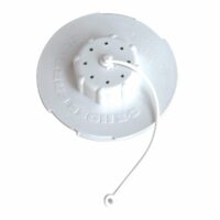 Valterra EZ Hose Carrier End Cap, 4-3/8 Inch Diameter, White
