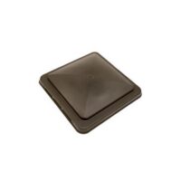 Heng's Roof Vent Lid, 14x14 Smoke with Elixir/Ventline Hinges