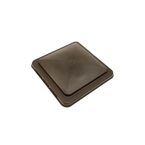 Heng's Roof Vent Lid, 14x14 Smoke with Elixir/Ventline Hinges