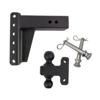 BulletProof Hitches 3" Dual-Ball Mount, 36,000 lb GTWR, 6" Drop/Rise