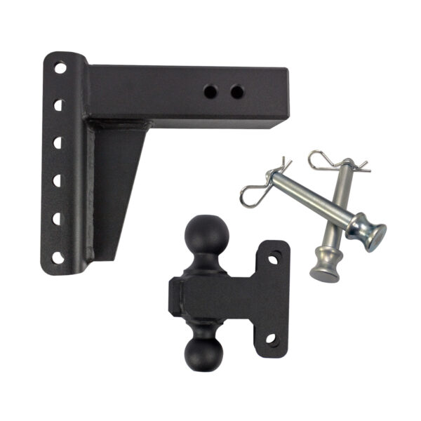 BulletProof Hitches 3" Dual-Ball Mount, 36,000 lb GTWR, 6" Drop/Rise