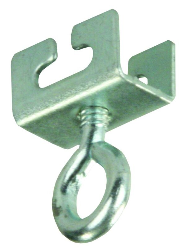 JR Products Type B Stainless Steel Curtain Track End Stop, Silver, Set of 2