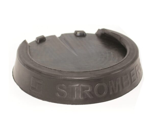 Stromberg Carlson 12 Inch Jack Pad, Black, 100,000 lb Capacity