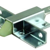 JR Products Offset Flush Trigger Latch, Silver