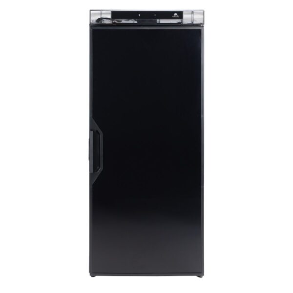 Norcold 3 Cu Ft Compact RV Refrigerator, Single Door, Black, 12 Volt