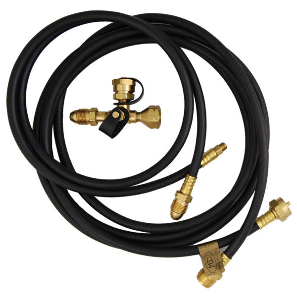 Marshall Excelsior 4-Port Propane Splitter with Dual POL Ports