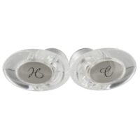 Phoenix Catalina 2-Handle Faucet Lever, Clear Acrylic, Set of 2