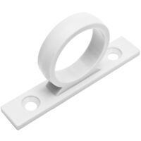 Dura Faucet Shower Hose Guide Ring, White