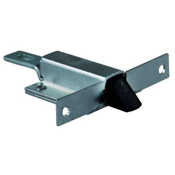 JR Products Trigger Access Door Latch, Keyless, Black