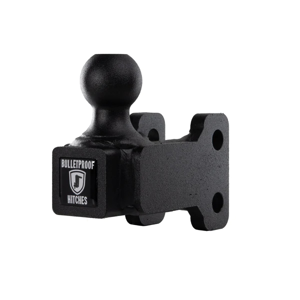 BulletProof Hitches 1-7/8" Trailer Hitch Ball, 6,000 lb GTWR, Black