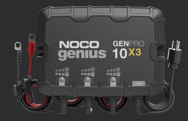 NOCO Onboard Battery Charger, 3 Bank, 30 Amp, 12 Volt