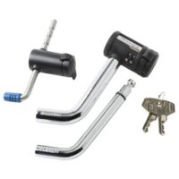 Master Lock Sentry Trailer Hitch Pin, 1/2-inch or 5/8-inch, Silver