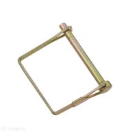RV Designer 1/4 Inch Coupler Safety Pin, 2 Inch, Gold