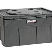 Dee Zee Poly Plastic Chest Tool Box, 27 x 39 x 17 inch, Black