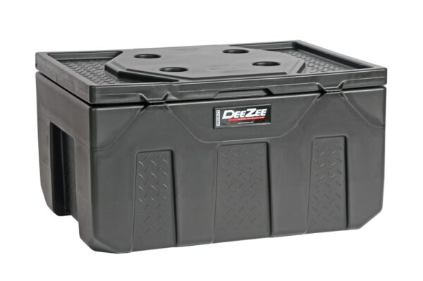 Dee Zee Poly Plastic Chest Tool Box, 27 x 39 x 17 inch, Black