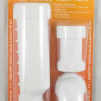 Sunbelt Sink Trap Valve, 1-1/4 to 1-1/2 Inch, White