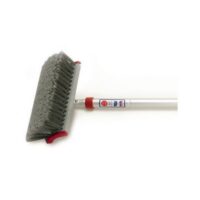 Adjust A Brush Rectangular Car Wash Brush, 41 to 70 Inches, Gray Polyester
