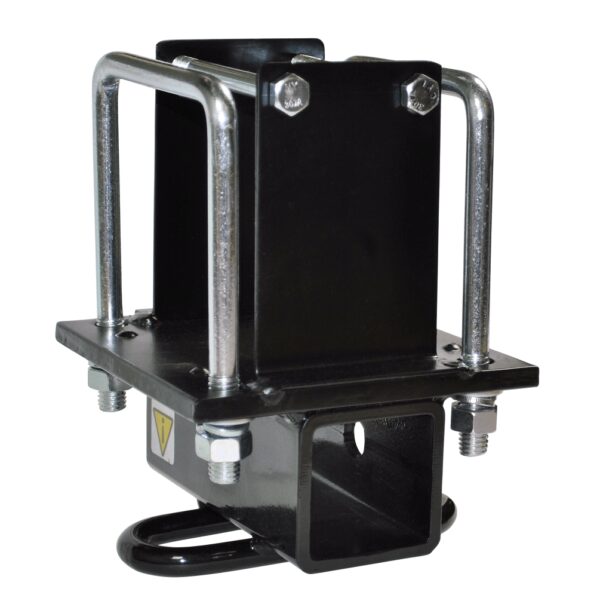 Ultra-Fab Hitch Receiver Tube Adapter, 2 Inch, 9.5 Inch, Steel, Black