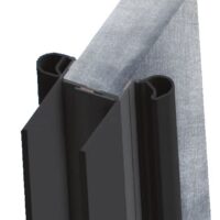 Clean Seal Slide-Out P-Seal 75 ft, Black, 2-1/8 in x 7/8 in