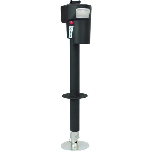 Ultra-Fab Electric Trailer Tongue Jack, 4,000 lbs, 18 in., Black