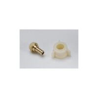 Elkhart Supply 3/8 Inch to 1/2 Inch Female Swivel Adapter, Gold