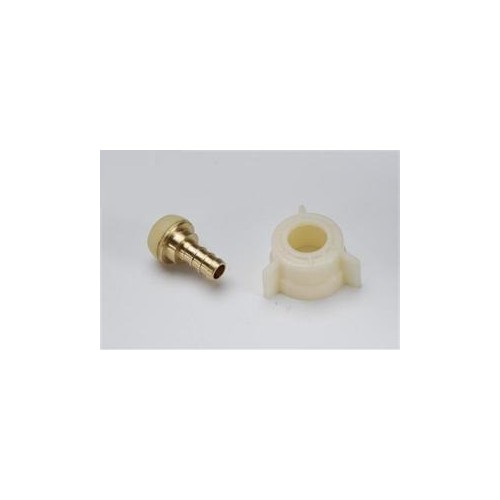 Elkhart Supply 3/8 Inch to 1/2 Inch Female Swivel Adapter, Gold