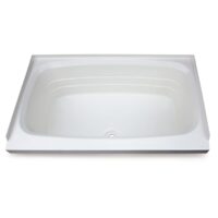 Lippert Rectangular Bathtub, 38 in. x 24 in., White, ABS