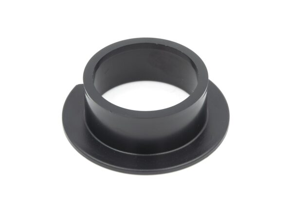 B&B Molders 1-1/2 inch Waste Tank Fitting, Flush Slip, Black