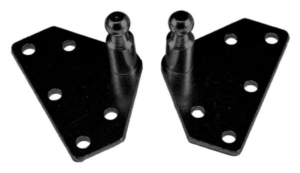 JR Products Flat Lift Support Bracket, 10mm Stud, Set of 2