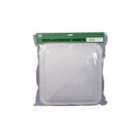 Heng's Roof Vent Lid, 14 in., Polypropylene, Jensen Hinge, White