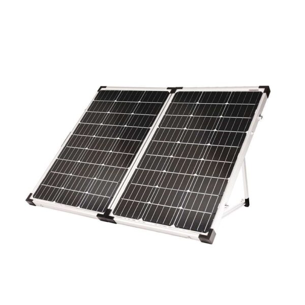 Go Power 130 Watt Portable Solar Kit, Foldable Panels