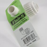 Elkhart Supply Compression to Male Thread Elbow, 3/4 to 1/2 Inch, 90 Degree, White