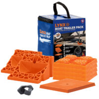 Tri-Lynx RV Leveling Kit, 4 Blocks, 2 Chocks, Cap, Plug Holder, Storage Bag